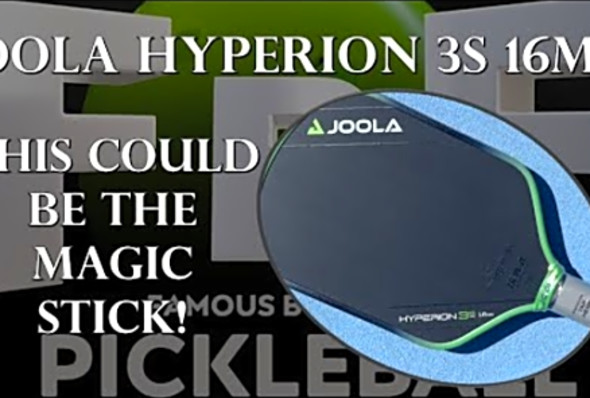 Joola Hyperion 3S 16 mm Pickleball Paddle Review