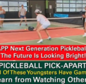 Pickleball! Future Stars Of Tomorrow! How Good Are These Young Players? ...