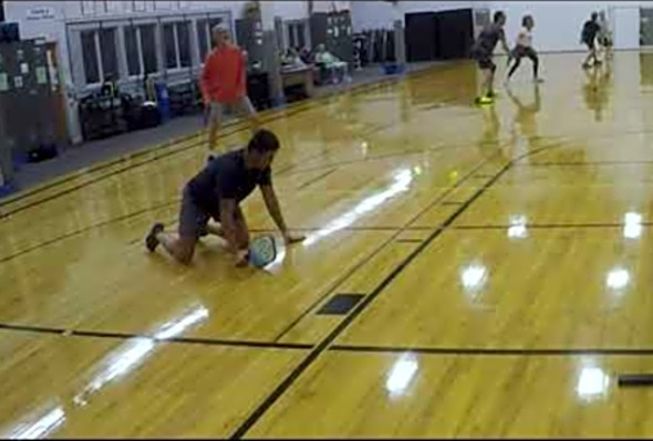 Indoor Pickleball games Jan 12 2023