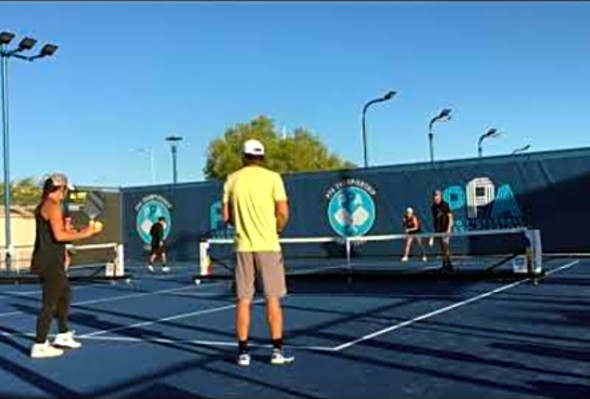 Garriotte-Rokicsak vs Burrows-Stratman - PPA Championships Las Vegas - Pro Pickleball Mixed Doubles