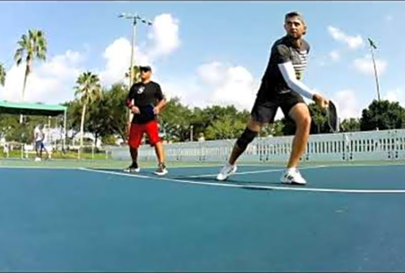 LARRY x CARLOS x SONI - Pickleball Match - Plantation Central Park - FLORIDA