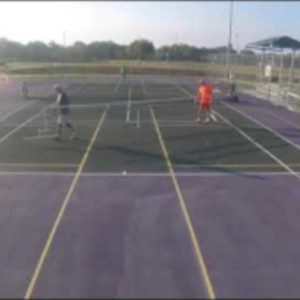 DONKEY PIckle ball players vs TENNIS players PUNTA GORDA FL.