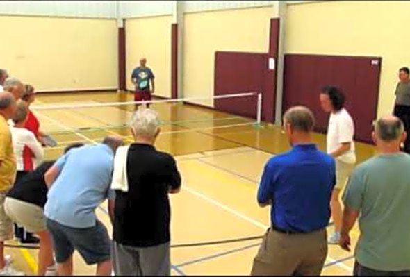 Pickleball Baseline and Volleyline Play