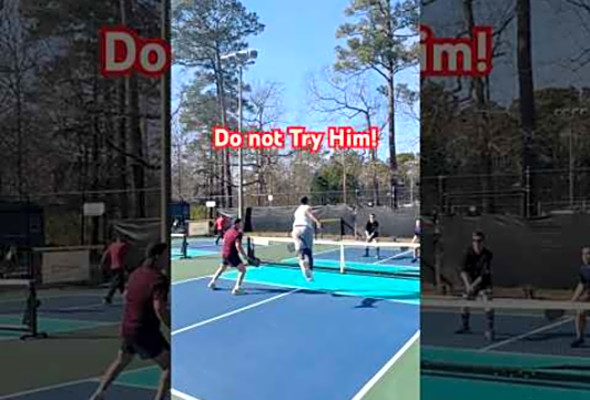 Mens 4.0 pickleball Terrence can not be Stopped! #pickleball #tournament #tribe #williamandmary