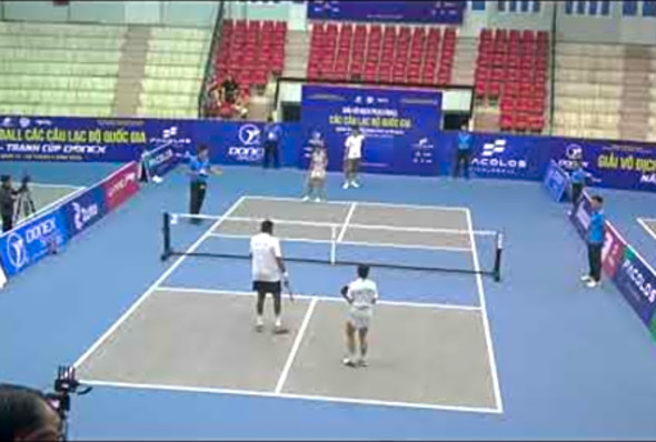 Gii v ch Pickleball cc CLB quc gia nm 2025 - Highlight Chung kt i nam n chuyn nghip