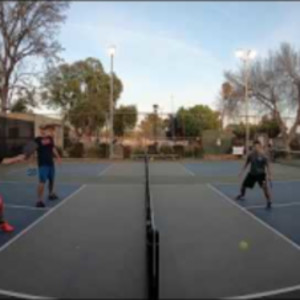 Crazy High level Pickleball 5.0 Jeff Warnick Scott Crandall Michelle Esq...