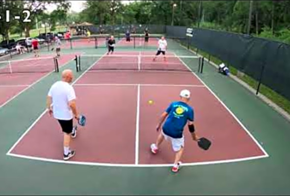 MD Pickleball League - Kent/Aaron vs Tim/Steve