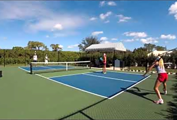 Jonny Pickleball with the 2019 Womens National Champions