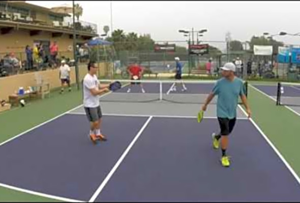 2017 Encinitas Pickleball Grand Prix Finale MD 5.0 Bucher/T. Dawson vs. Richland/Wisner