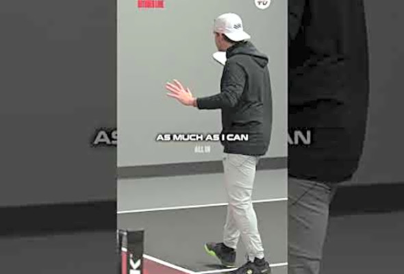 Pickleball pro Rob Nunnery will take you through your strategy for the Protection Drill