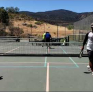 Lance &amp; Lev - Random Pickleball Players - Big Rock Park Santee, San Diego