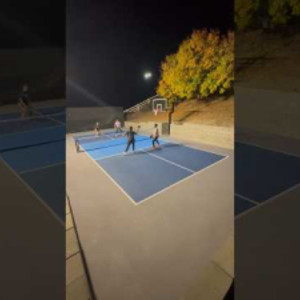 Nasty Flick sets up the PUT-AWAY! #pickleball #highlights #pickleballdou...