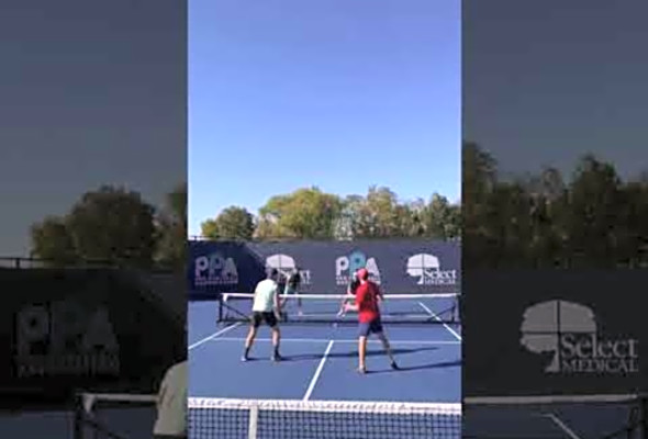 That is PURE Pickleball skill