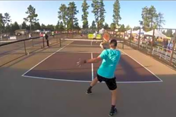 2019 Bend PNW Classic Pickleball Tournament Men&#039;s Singles 19 5.0 R1