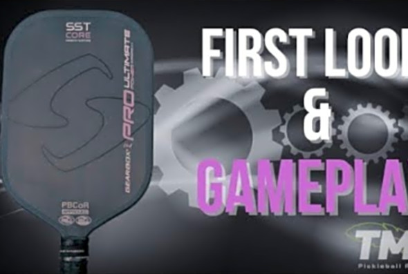 Gearbox Pro Ultimate Power 14mm Pickleball Paddle: First Look &amp; Gameplay