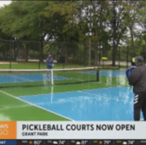 16 pickleball courts now open in Grant Park