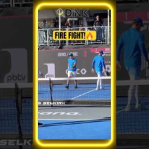 Insane Pickleball Firefight: Pro Players Lightning-Fast Exchange #propic...