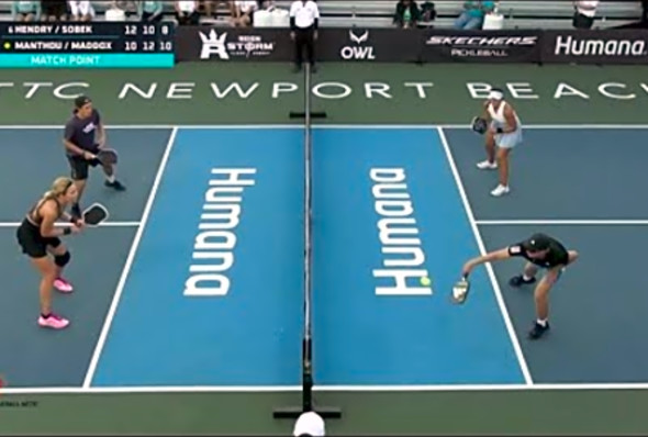 Hendry/Sobek vs. Maddox/Manthou - Mixed Pro Doubles - APP Tour - Match Point