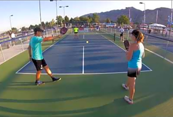 2019 TOC Pickleball Tournament Mixed Open R1