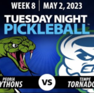 AZ PBL: Peoria Pythons vs Tempe Tornadoes (Tue May 2, Season 1, Week 8)