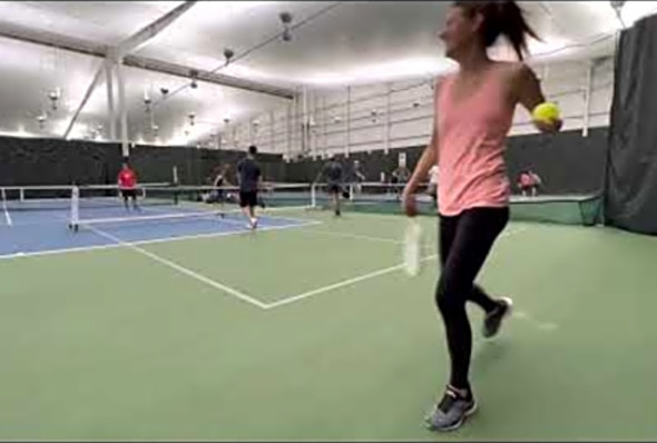 Pickleball Game #49.2 - Ian/Michael vs Joanna/Chuck