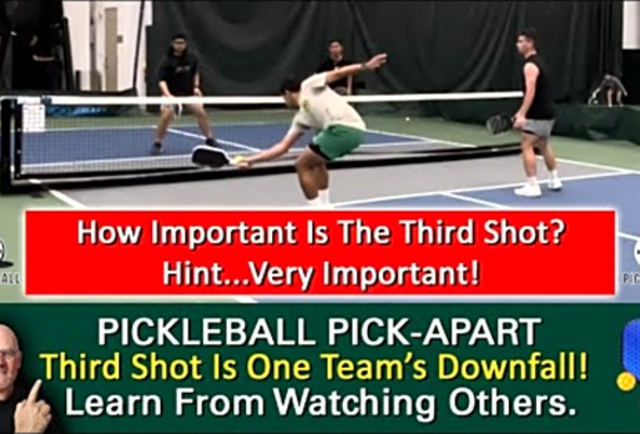 Pickleball Hitting An Effective Third Shot Can Be The Difference Between Winning And Losing!