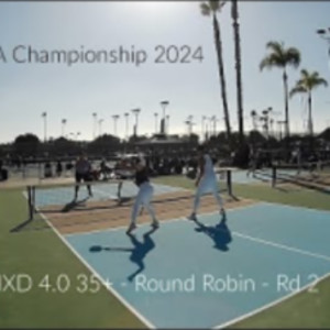 CAPA CA Championship 2024 - MXD 4.0 35 - Round Robin - Rd 2 #pickleball ...