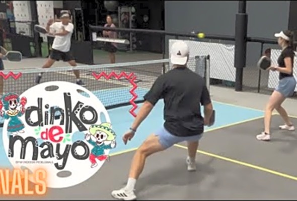 Dinko De Mayo Pickleball Tournament Finals - Carl / Boon v Tanner / London - Open Division