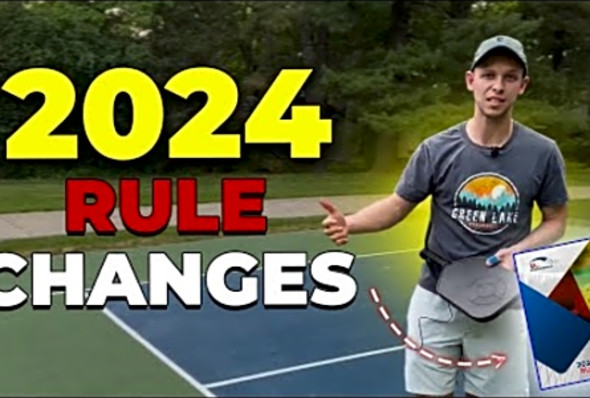 2024 Pickleball Rule Changes – Alpha Sports