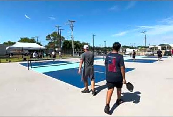Euless Pickleball Tournament Summer 2024 - Round robin # 17 Hot Lobbster vs Pickle Cells