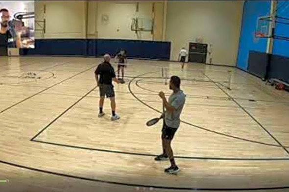 Pickleball Men&#039;s 4.0 Match Analysis - Pickleball Third Shot drop is KEY