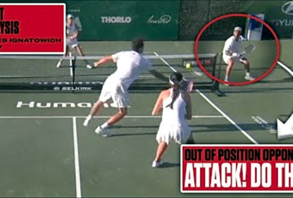 Take Advantage of an Off-Balance Opponent: Pickleball Point Review