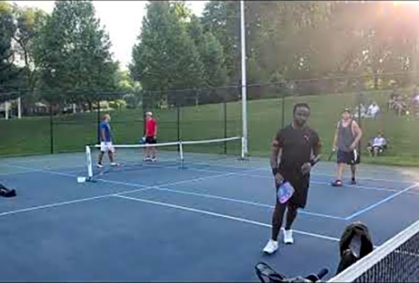 Frank&#039;s pickleball tournament July 26, 2020. 5:8