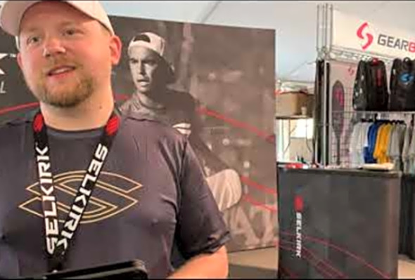 Bob Savar interviews Rob Barnes of Selkirk at 2019 US Open Pickleball Championships