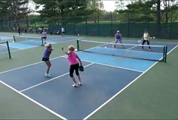 Fri C#9 WD Match 4 - World Pickleball Tour Tournament at Louisville Womens Doubles