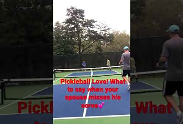 Married Pickleball! Play together &amp; stay together