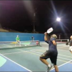 Geoff/Larry/Chris/Mark Rubber Game 3/3 pickleball 3/2022