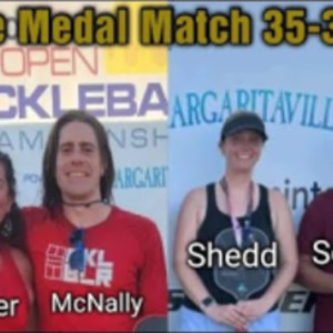 US Open 2024 Mixed Doubles 35-39 Bronze Medal Match