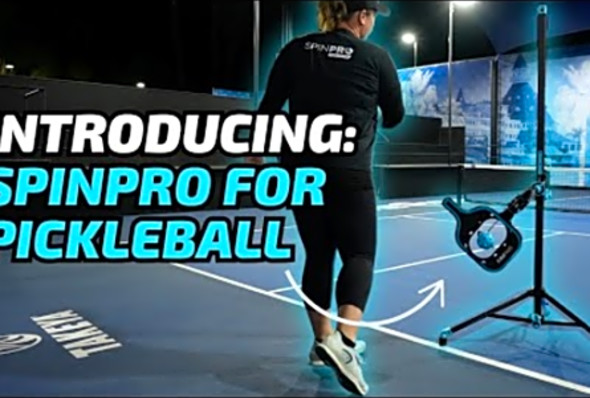 Introducing: SpinPro for Pickleball - The ultimate pickleball training tool