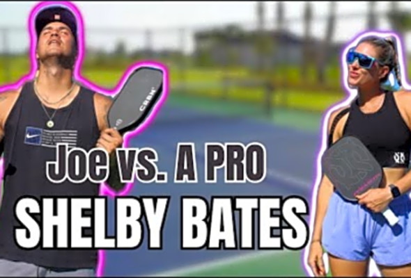 Pro Pickleball Player, Shelby Bates