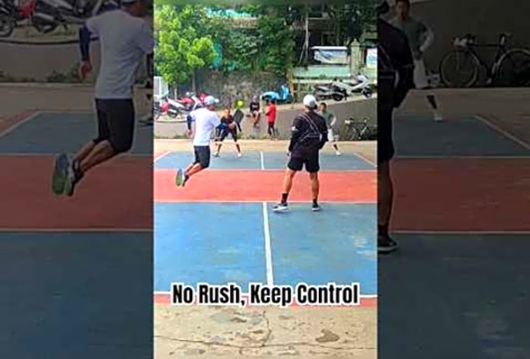 NO RUSH KEEP CONTROL - Pickleball Indonesia