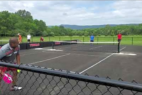 Legends pickleball tournament Luray VA 2:4