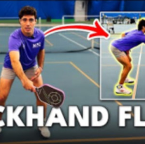 MASTER the Backhand Flick with Pro Pickleball Player Richard Livornese Jr.