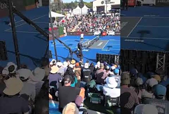 World championship pickleball! The fastest growing sport in the United States! Fingerspell PB!