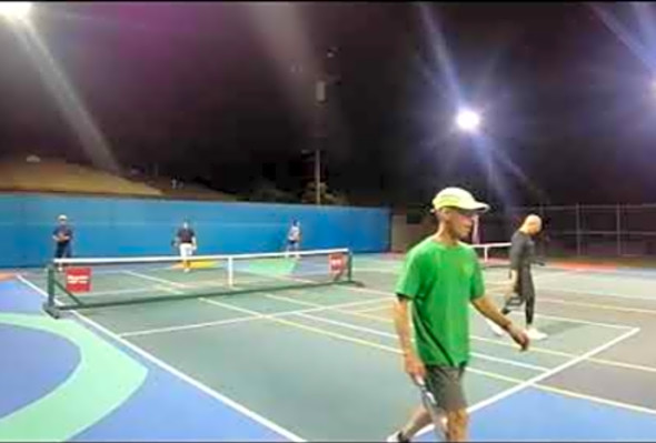 Chris/Mark/Geoff/Larry Game 2/3 pickleball 3/2022