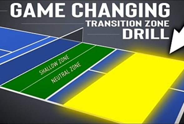 The Perfect Drill To Help You Master Pickleball&#039;s Transition Zone - Tyson McGuffin Pickleball