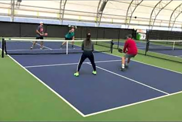 Sunday Pickleball in Opelika, Advanced Play