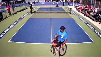 Wheelchair Pickleball Singles Gold Medal Match at USAP Biofreeze National Championship Part 2 Game 2