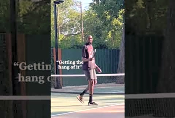 KD pulled up to try pickleball - #shorts