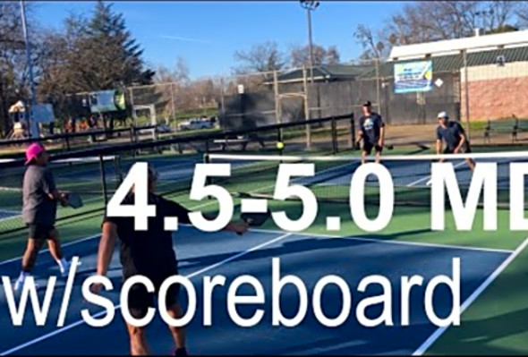 4.5-5.0 Pickleball Rec Play - Full Game w/Scoreboard - Sacramento, CA